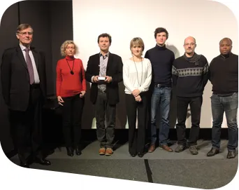 Remise de la Palme du développement durable de la FEP Île-de-France à TRAPEZE