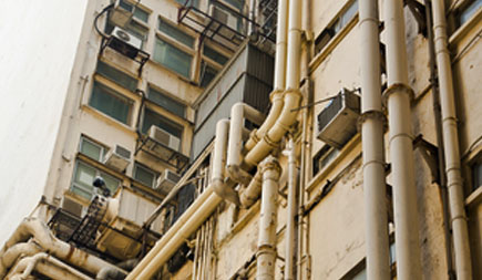 conduites gaz eau