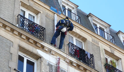 Pose réparation conduit évacuation