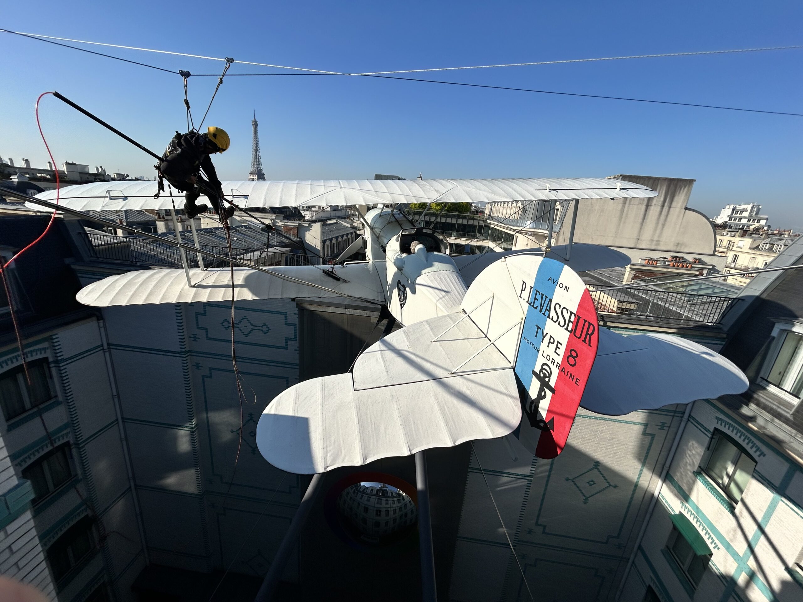 nettoyage acrobatique